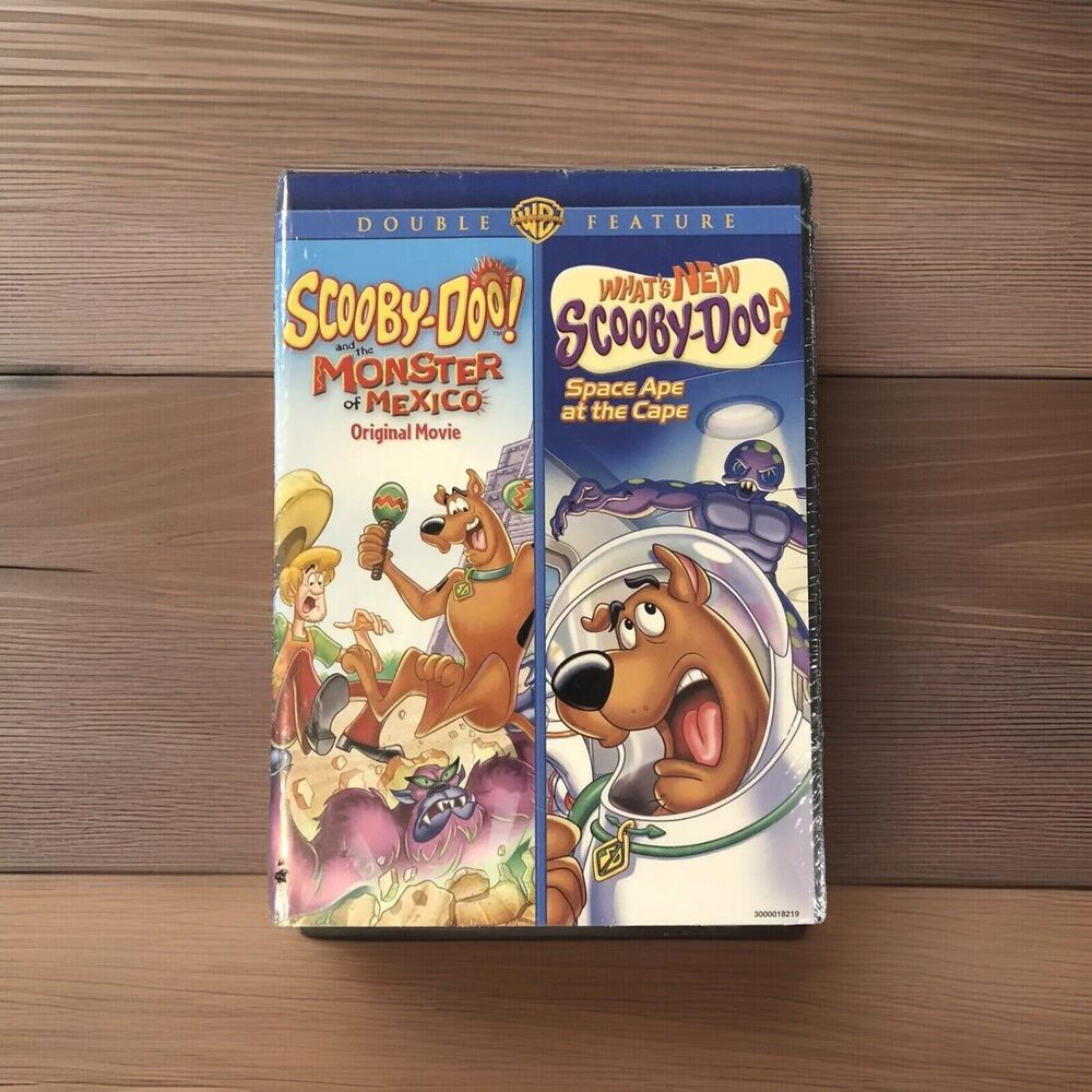 Scooby-Doo Double Feature DVD Monster Of Mexico Space Ape At The Cape Kids Movie